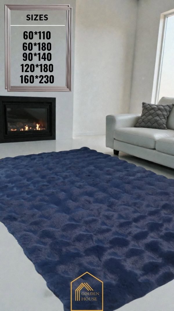 Plush area rug