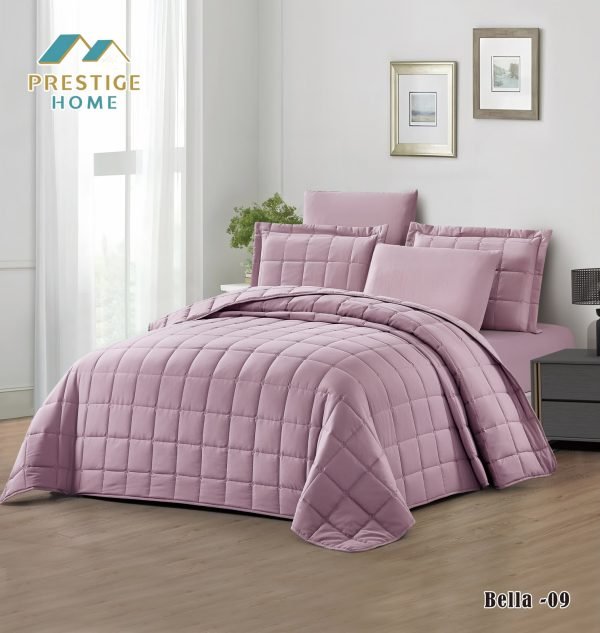 Quilted bedspread set